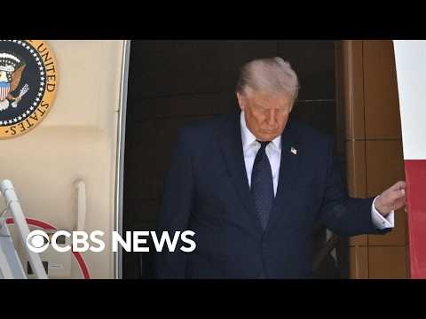 How Trump was secretly moved between planes after Iran's missile threat