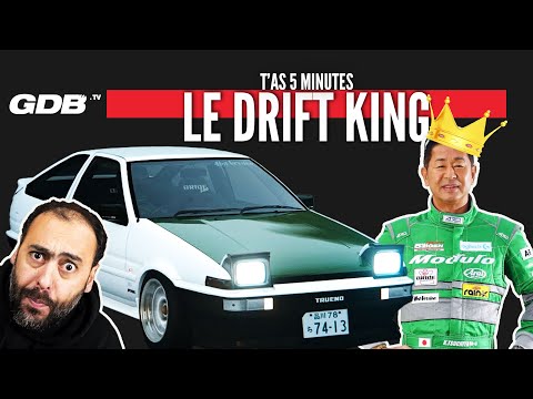 T'AS 5 MINUTES : KEIICHI TSUCHIYA, l'inventeur du DRIFT 👑