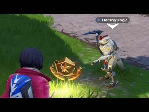 WEEK 1 SECRET BATTLE STAR LOCATION SEASON 9 - Fortnite Battle Royale Challenge