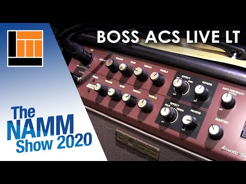 L&M @ NAMM 2020: Boss ACS Live LT Acoustic Amp
