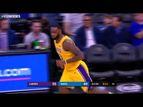 LeBron James Triple Double 2019 12 11 Lakers vs Magic   25 Pts  11 Rebs  10 Asts