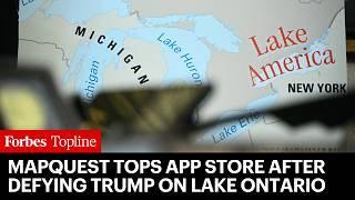 MapQuest Tops App Store Download Charts After Defying Trump On Lake On