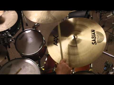 HD VIDEO 20" Sabian AAX Studio Ride natural finish • SOLD on eBay siczynski123 HQ