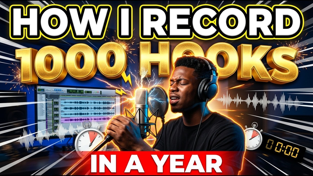 How I Use A Vocal Template To Record 1000 Hook A Year