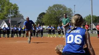 First Pitch 2018 Dunn Dixie Youth Softball