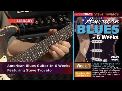 American Blues Guitar Lessons In Six Weeks With Steve Trovato Licklibrary
