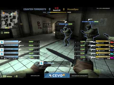 CompLexity 10th Anniversary CS:GO Tournament: Qualifying Stages - Dynamo vs. Mousespaz on de_dust2 -