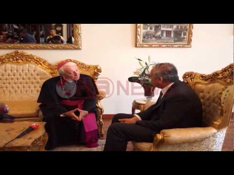 Shkodër, Përfaqësuesi i Papës takon Lorenc Lukën- RTV Ora News- Lajmi i fundit-