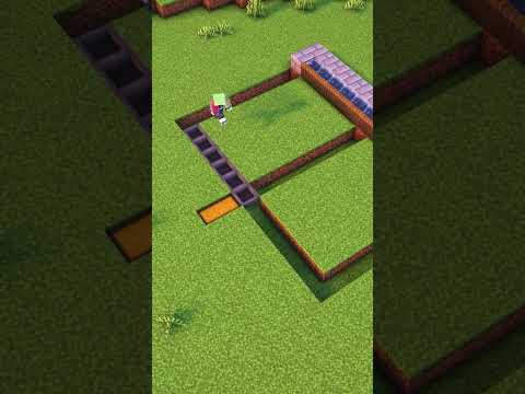 Minecraft Automatic Crop Farm🏡 #shorts
