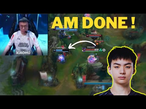 OMG Able Unstoppable Aphelios Dominates WBG Xiaohu!