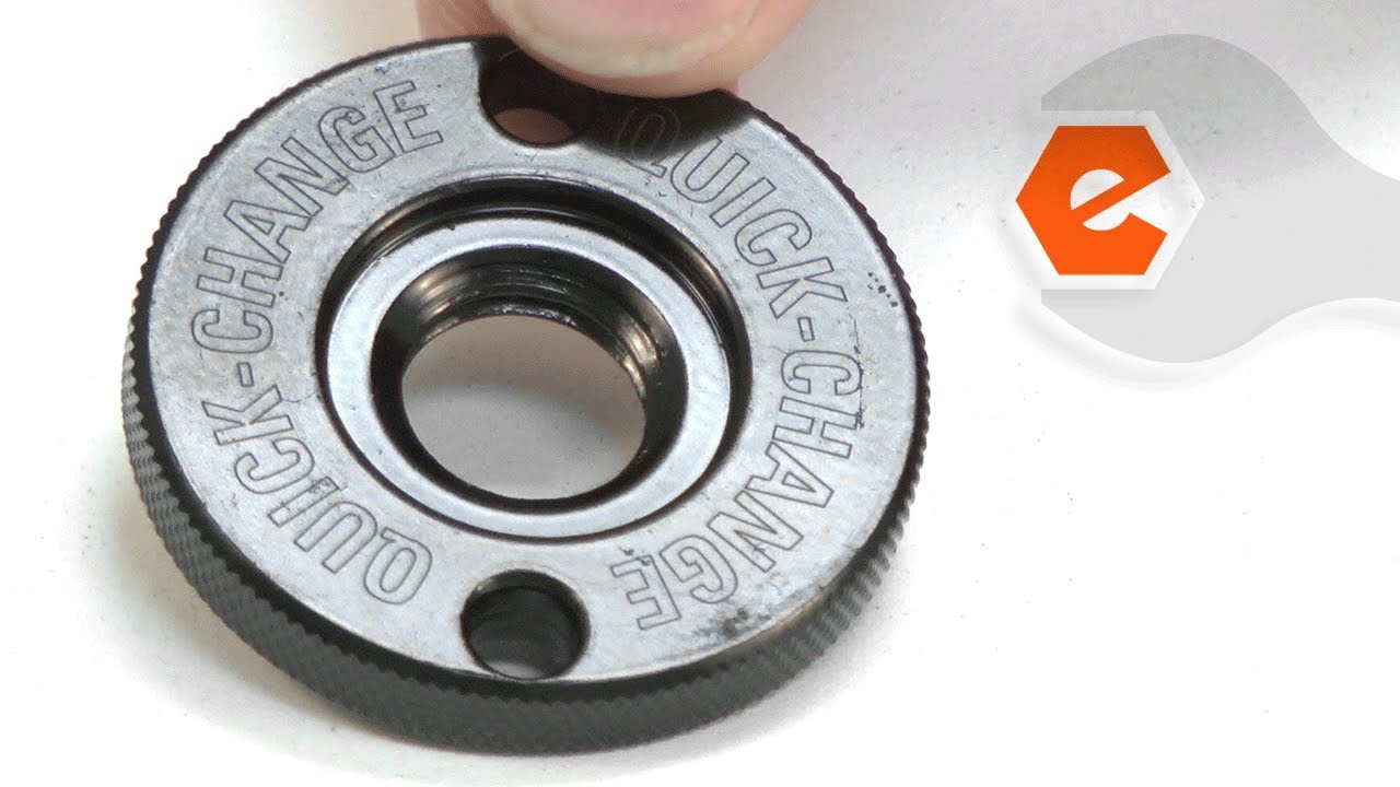 Replacing your DeWALT Angle Grinder Hex Hole Flange