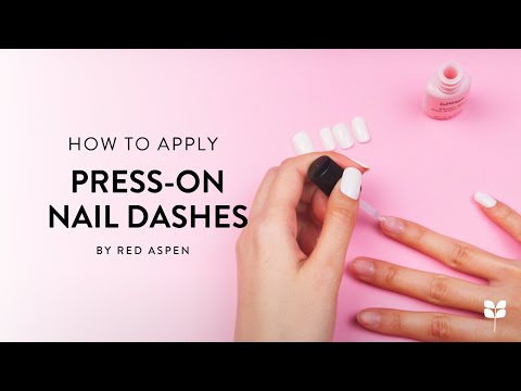 How to Apply Press-On Nails | Red Aspen