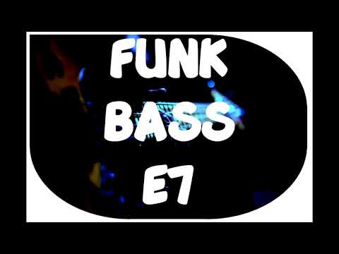🎶 Funk Backing Tracks For BASS - E7