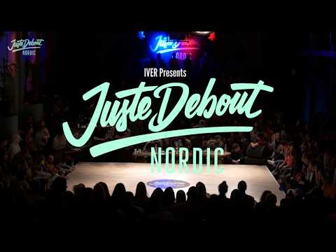 Juste Debout Nordic 2018 - Junior Dance Tour Semi final - Yarah VS Jojo (Winner)