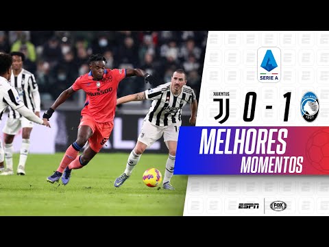 DUVÁN ZAPATA MARCA, E ATALANTA VENCE A JUVENTUS NO CAMPEONATO ITALIANO | Melhores Momentos