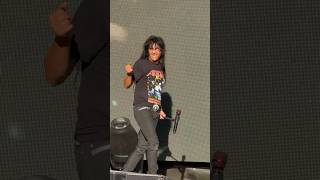 Joey Belladonna having fun with crowd at Aftershock 2024 Anthrax #anthrax #concert #festival #funny