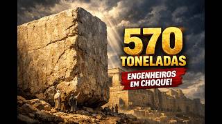 A Pedra Mais Pesada da Bíblia no Templo de Herodes Deixa Engenheiros em Choque.