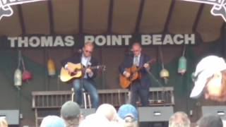 The Hills of Caroline, Jaime Dailey and Darrin Vincent, acoustic duo, 9/3/16 Brunswick, ME