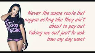 Nicki Minaj Handstand(ft. Shanell) Lyrics Video