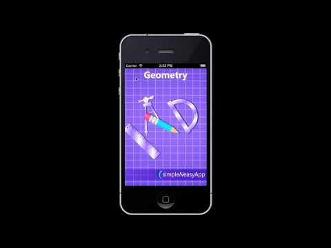 Demo of Geometry app on iPhone