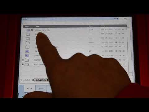 Korg Kronos Tutorial: Convert a song file (.SNG) to a wave file (.WAV)
