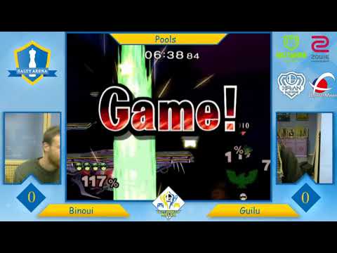 Salty Arena Cup Melee #1 [NTSC] - Pools - Captain Love (Green Falcon) vs Pony (Pink Falcon)