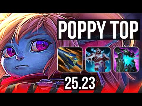 POPPY vs RIVEN (TOP) | 9/0/12 | EUW Master | 25.23
