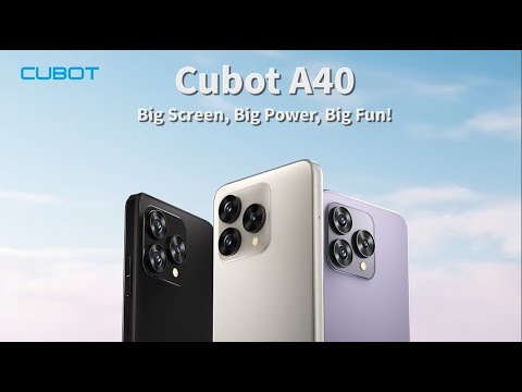 Meet the all-new Cubot A40 – a perfect mix of fashion and function.