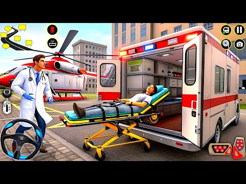 Ambulance City Rescue Simulator 3D - 911 Emergency Ambulance Driving - Android GamePlay 