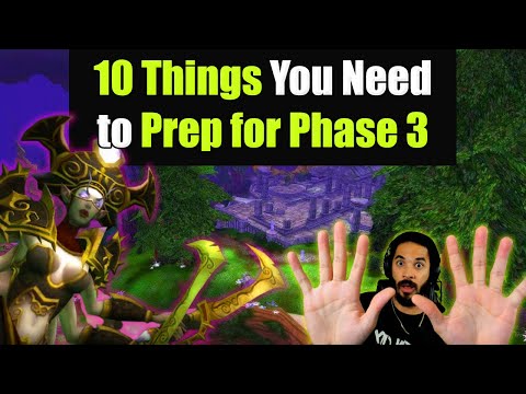 10 Things to do RIGHT NOW before Phase 6!