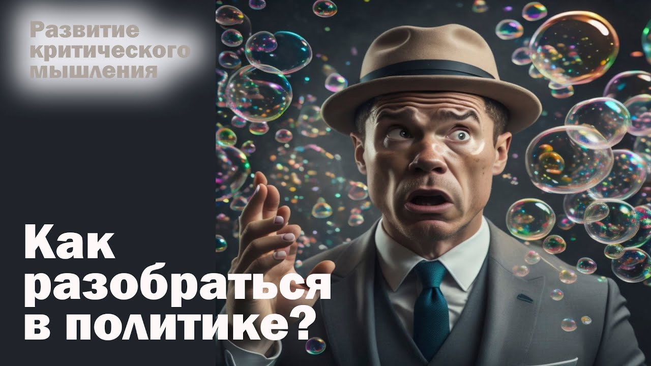 Как разобраться в политике? Что в лежит в основе любой идеологии? Развитие критического мышления