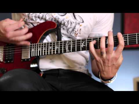 RED: Anthony Armstrong Guitar Lesson - Faceless