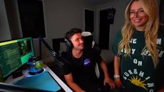 Corinna Kopf Sits on Aircool & He Gets a B***R on Livestream- Freaky but a Very Lucky Guy! 😱😂