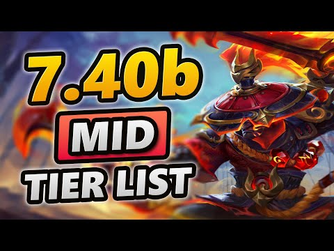 Mid Tier List | Dota 2 7.40b