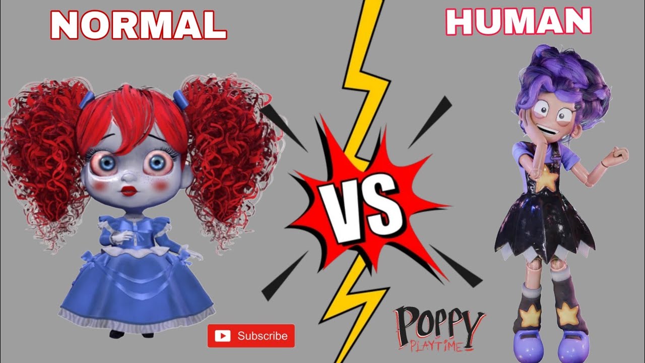 Drawing Poppy and Lily love braids from poppy playtime chapter5 in different style#art #prototype