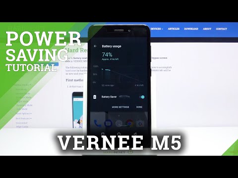 How to Enable Power Saving Mode in Vernee M5 - Save Battery Power