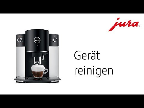 JURA D6 - Gerät reinigen