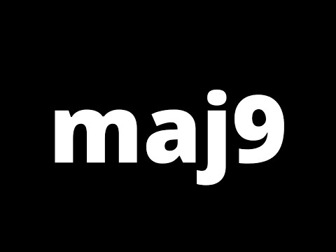 Major 9th Chords - What they are & how to use them in progressions