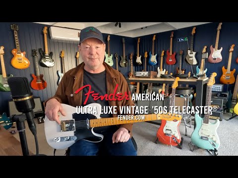 Fender American Ultra Luxe Vintage '50s Telecaster 2025 - Present - Butterscotch Blonde image 24