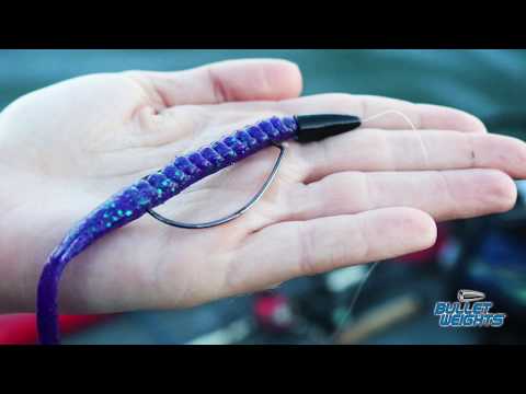 Traditional Bullet Weights - BEST SINKER EVER MADE! (Texas Rig)