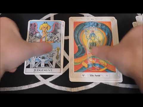 Rider Waite, Thoth Tarot Side By Side Review