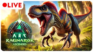 RAGNAROK 100 DAYS CHAOS! 🔴 LIVE ARK: Survival Ascended GRIND