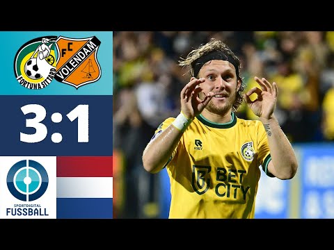 Ex-HSV-Talent Halilovic mit Tor & Assist bei Sittard-Sieg | Fortuna Sittard - FC Volendam