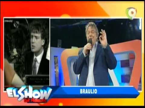 Presentación exclusiva de Braulio en El Show del Mediodía