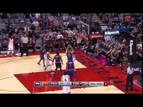 Raptors Highlights: Biyombo Throwdown - November 29, 2015