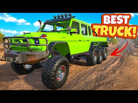 Using the BEST TRUCK MOD on the Most Dangerous Roads in Snowrunner Mods!