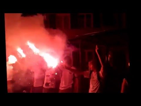 Nördlingen feiert den Einzug von Deutschland ins EM Finale 2008