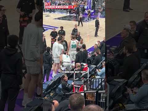 Desmond Bane Shoves Own Teammate 👀