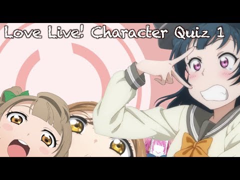 YouTube video about: Which love live character are you?