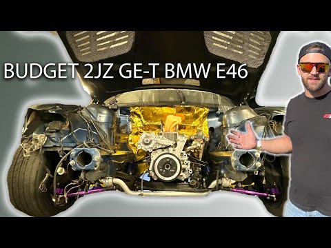 Budget 2JZ GE-T BMW e46 3 Series Pro AM Drift Car Build - Part 1